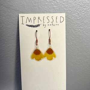 Impressed by Nature Pressed Flower Earrings